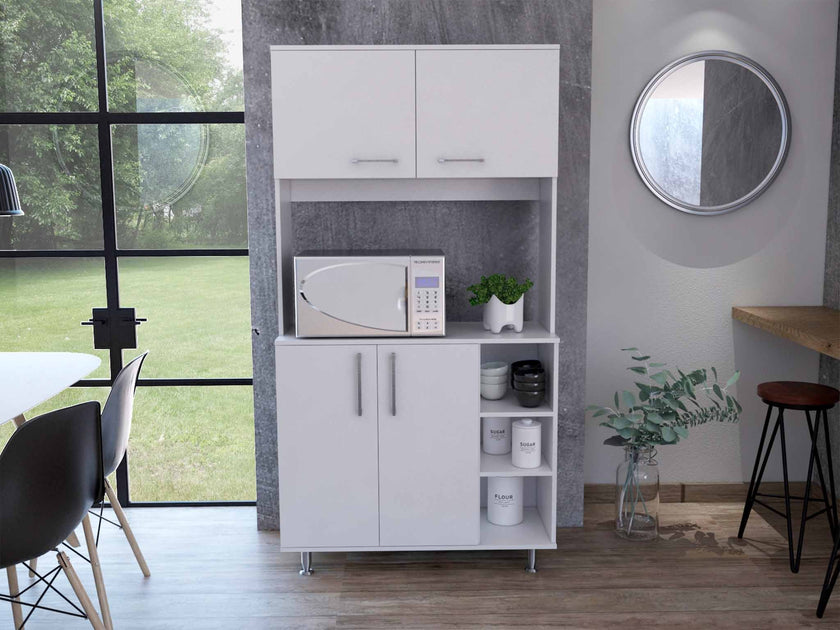 Hivvago Sedona Kitchen Cabinet White 4