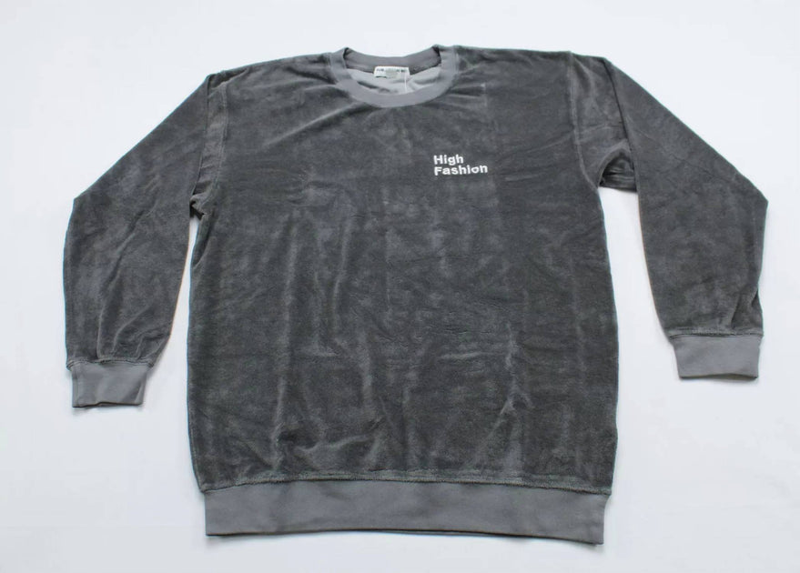 Suburban Riot Terry Sweatshirt Grey Medium 2