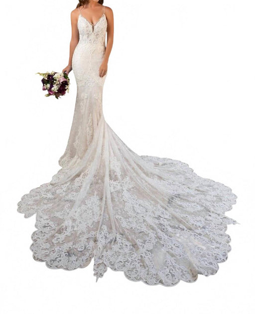 Kitty Chen Couture Karlee Fit And Flare Gown White US 10 2