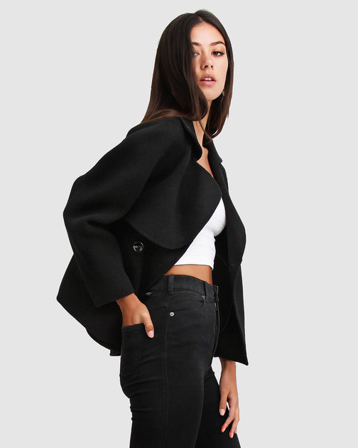 Belle & Bloom I'm Yours Peacoat Black Large 3