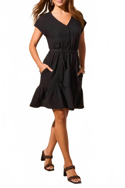 TRIBAL Cap Sleeve Mini Dress 2