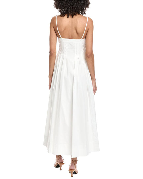 simkhai kittiya midi dress NA-09.05.25AM No Boundaries Midi Dress Size:11 M US The intricate fabric adds