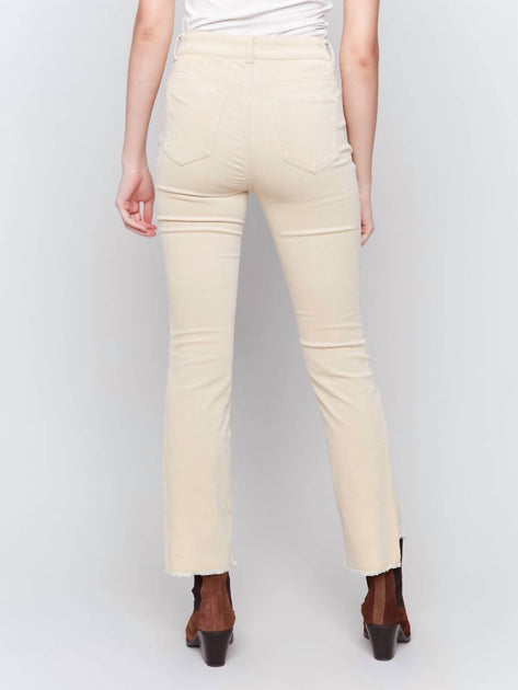 Charlie B Sugar Hill Corduroy Pant Beige US 8 3