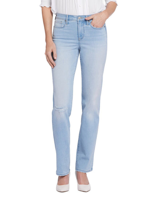 NYDJ Bailey Estrella Straight Leg Jean Blue US 18 2