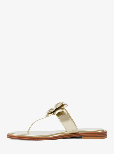Michael Kors Callie Sandal Gold US 5 4