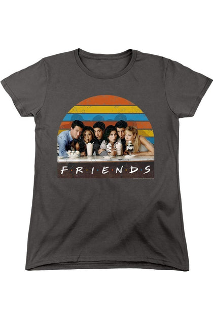 Gildan Friends Soda Fountain Tee Grey Small 2