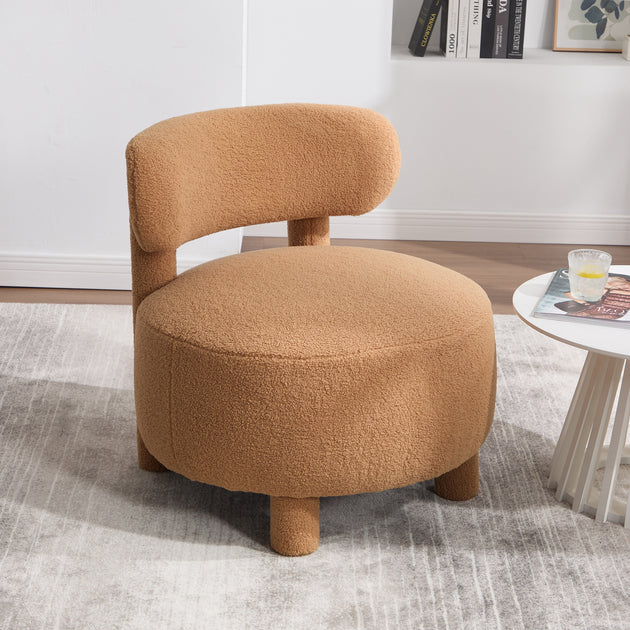 GOODSILO Teddy Armless Accent Chair 3