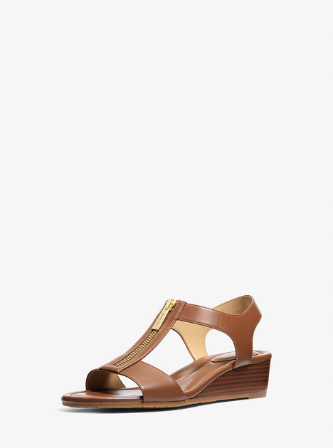Michael Kors Berkley Wedge Sandal White US 9 3