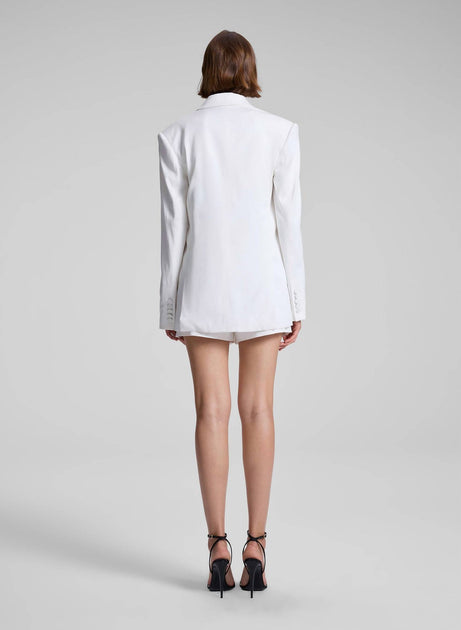 A.L.C. Caleb Soft Suiting Jacket White US 4 4