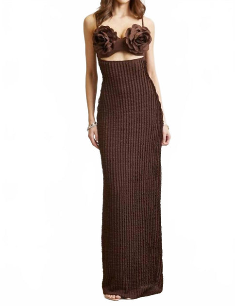 Blithe Millie Kleid Braun Large 2