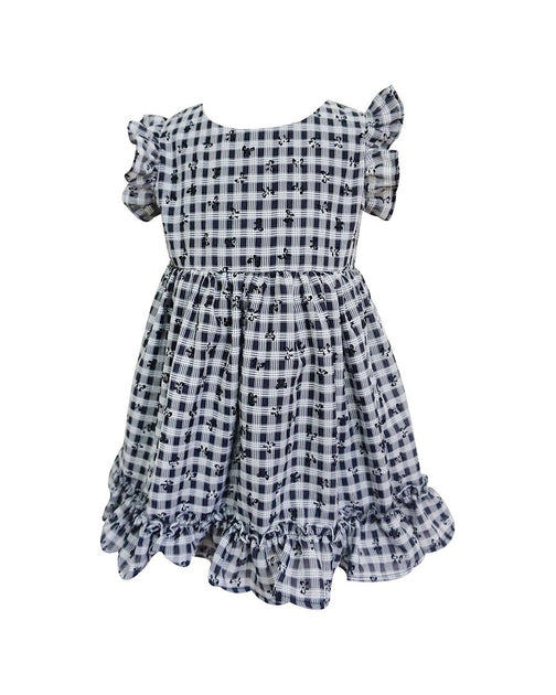 Popatu Party Dress Blue 18-24 Months 3