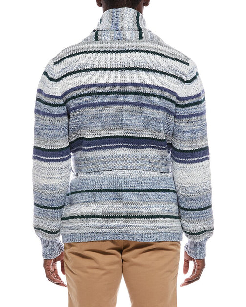 SIMKHAI Keenan Leinen & Wollmischung Strickjacke 3