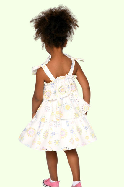 Baby Sara Robe Eyelet Bébé Blanc US 6 3