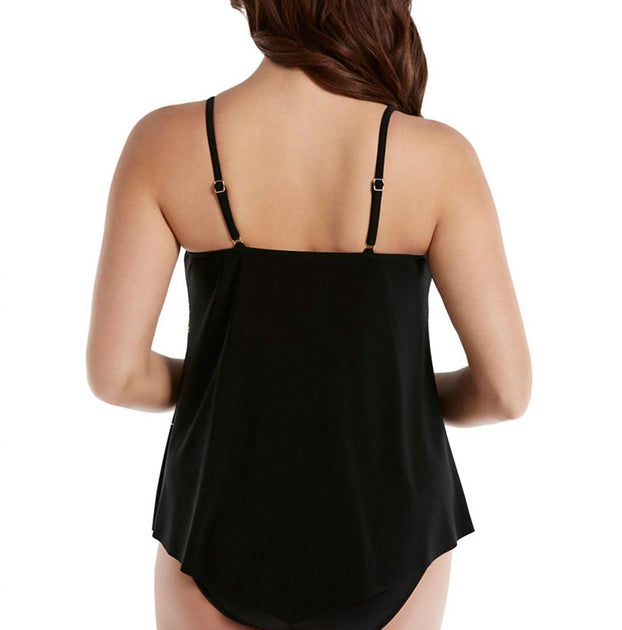 Miraclesuit Kiara Tankini Top Brown US 10 3