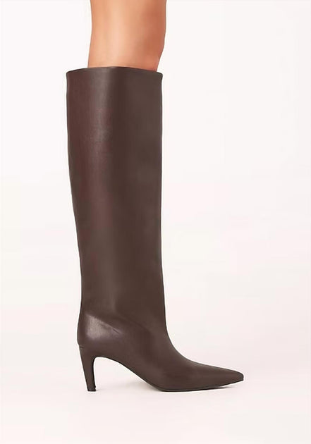 Billini Whimsy Knee High Boots Grey US 5 4