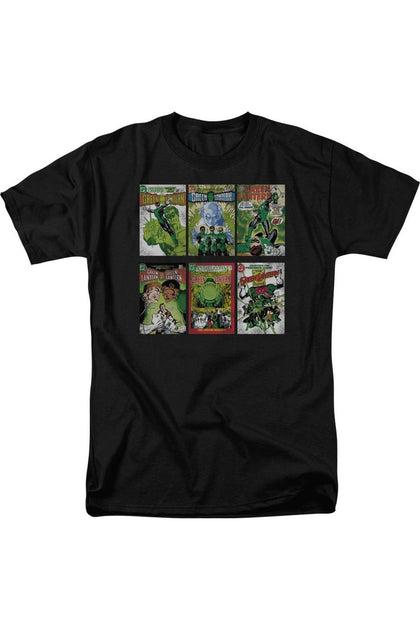 Gildan Green Lantern Graphic Covers Short Sleeve T-Shirt Black Medium 2