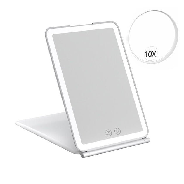 Miroir de voyage compact BENE Fold N Go Blanc 3