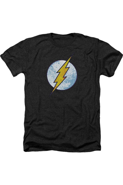 Gildan DC Comics Flash Neon Distress Logo T-Shirt Black XXXL 2