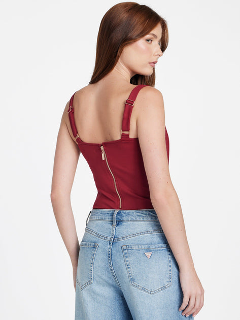 Guess Factory Xinia Combinaison Marron Small 4