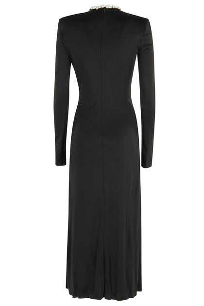 David Koma Midi Dress Black UK 8 3