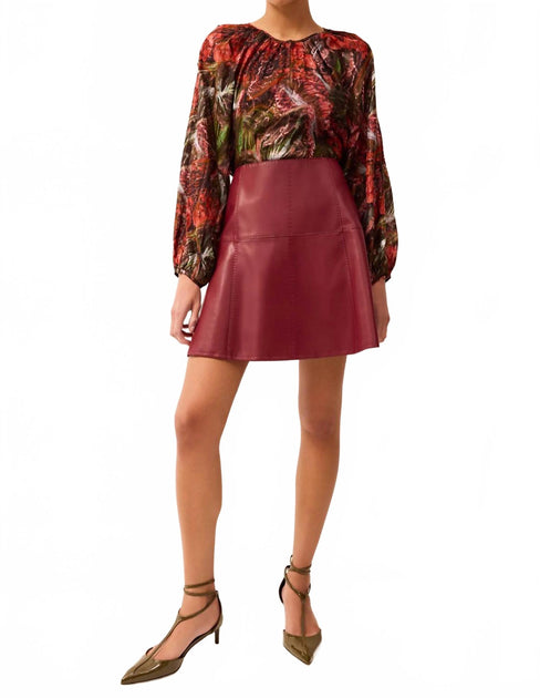 Marie Oliver Arabella Bluse Rot XXS 4
