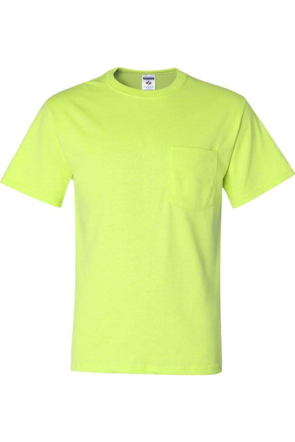 JERZEES Dri-Power 50/50 T-Shirt with Pocket Green 4XLarge 2