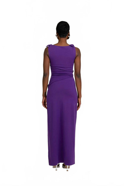 Ciao by CC Andreé Maxi Dress Purple Small 3