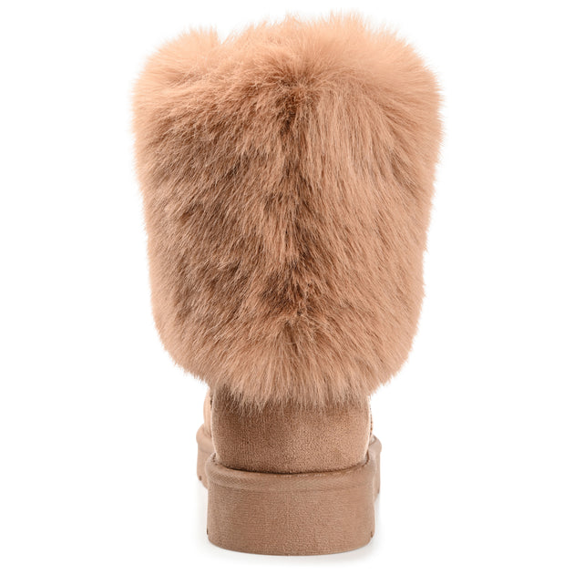 Journee Collection Shanay Boot Beige US 5.5 4