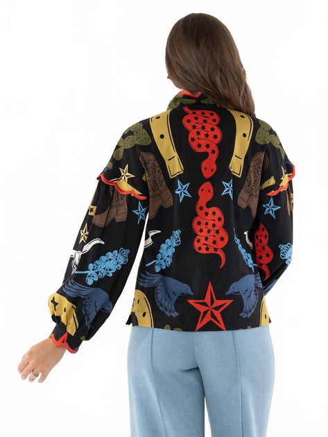 Emily McCarthy Orchid Top Black XSmall 4