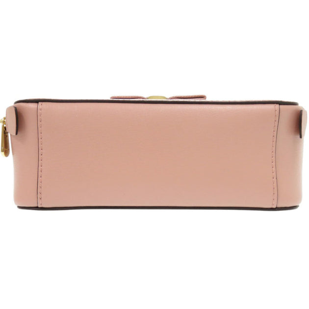 Salvatore Ferragamo Leather Shoulder Bag Pink Small 6
