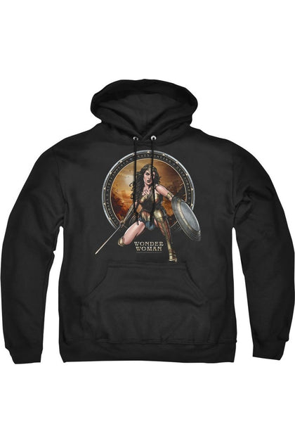 Gildan Batman V Superman Battle Zone Sweat à Capuche Noir Medium 2