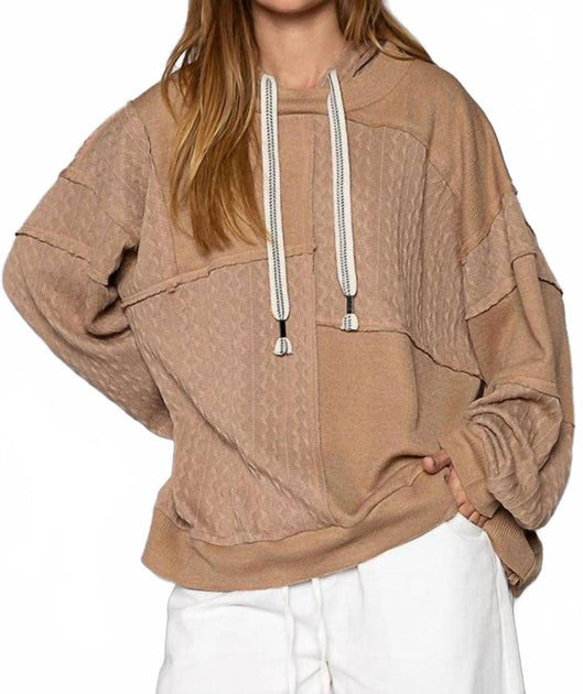POL Stricktop mit Ballonärmeln Creme Small 2