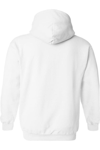 Gildan DC Comics Classic Batman Logo Hoodie White Small 4