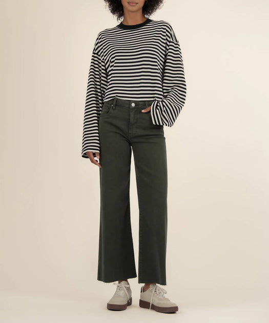 KUT FROM THE KLOTH Meg High Rise Wide Leg Jeans Multi US 4 3