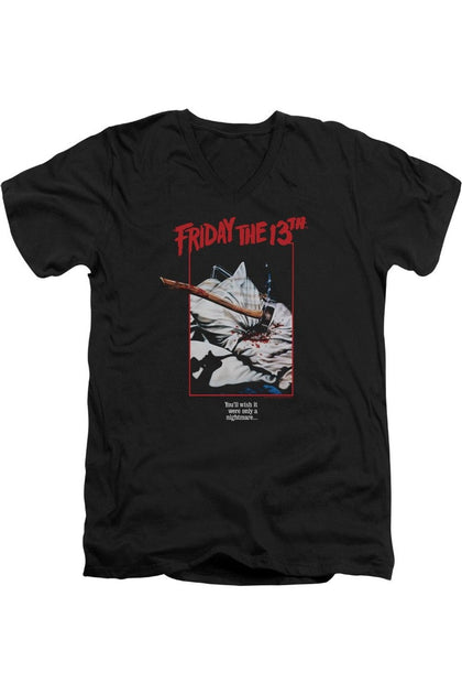 Gildan Friday the 13th Axe Poster T-Shirt Black XXL 2