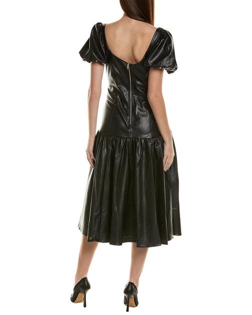 Hutch Brighton Midikleid Schwarz US 8 3