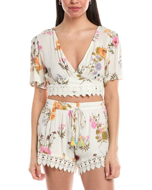 Z & L Europe Jasmine Top White Medium 2