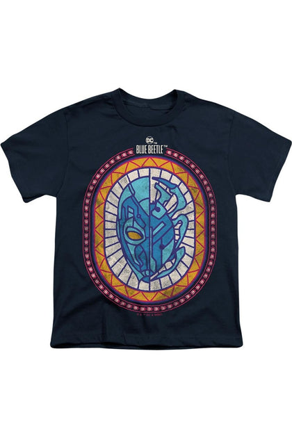 Gildan Blue Beetle 2023 Reyes Courage Short Sleeve T-Shirt Blue Large 2