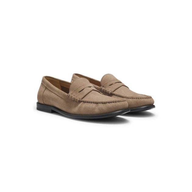 Boss Penny-trim Moccasins Beige US 9 2