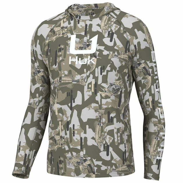 HUK Kc Scott Pursuit Hoodie Green XLarge 2