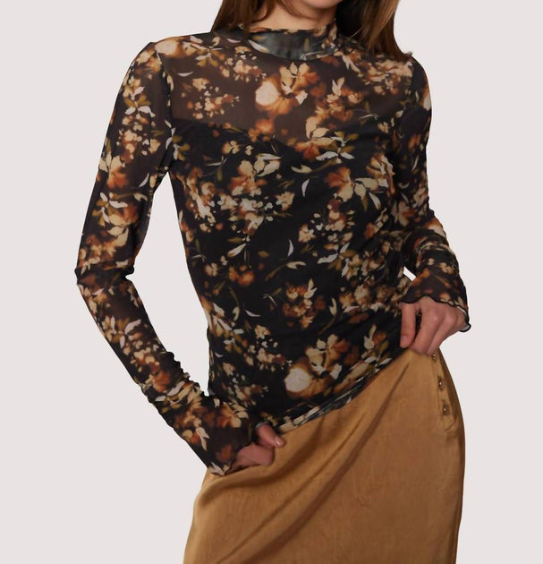 Lost + Wander Moonlit Meadow Top Brown XSmall 2
