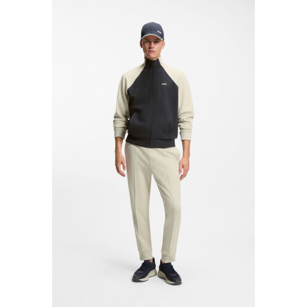 Boss Contrast-piping Sweatshirt Beige XLarge 3