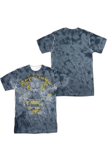 Gildan Superman Stand Your Ground Crew Tee Blue Medium 2