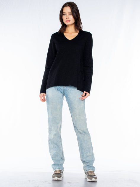 WILT Clothing Shrunken Boyfriend Top Black XSmall 3
