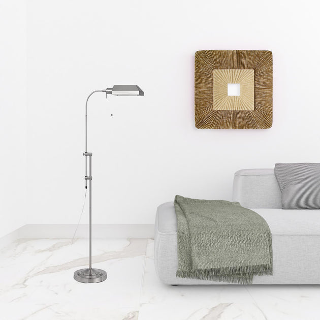 Hivvago Floor Lamp Nickel 4