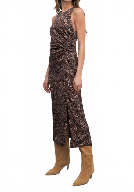 GREYLIN Marli Midikleid Grau XS 3