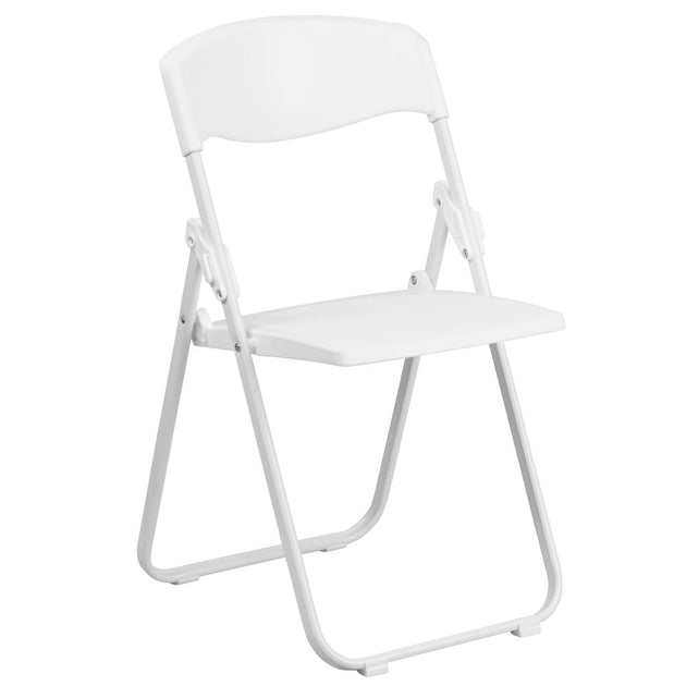 Flash Furniture HERCULES Series Folding Chair White 2