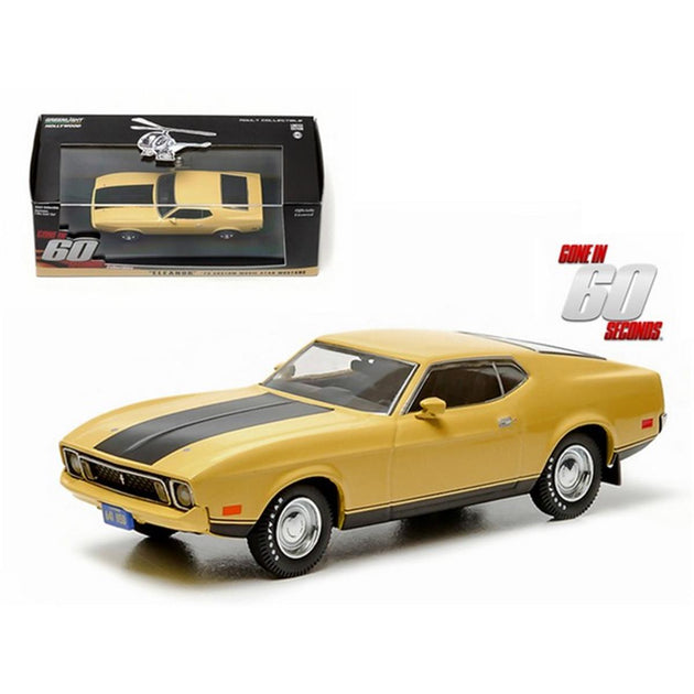 Greenlight 1973 Ford Mustang Mach 1 Yellow 1:43 2