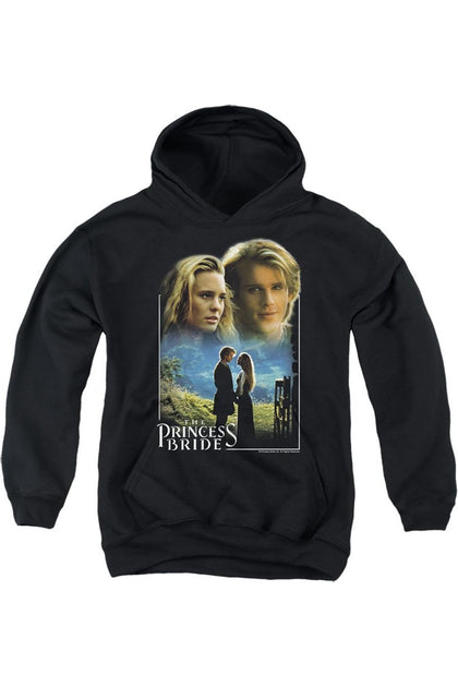 Gildan Princess Buttercup & Westley Hoodie Black Medium 2
