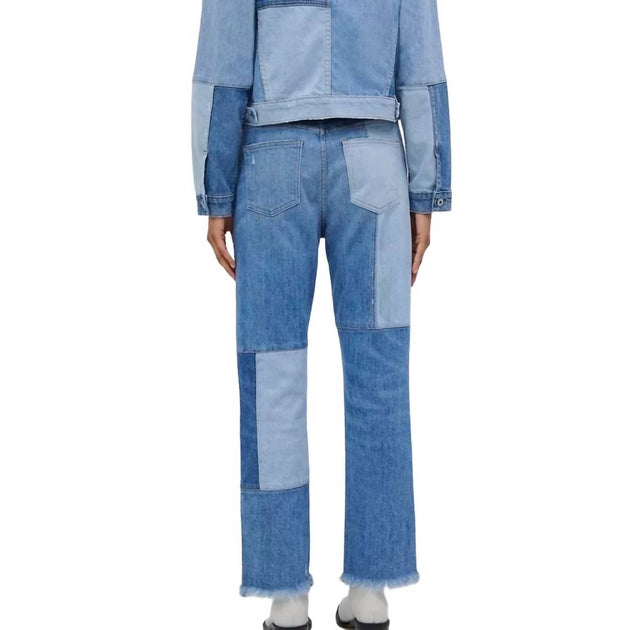 Jonathan Simkhai River Straight Jeans White 26 3